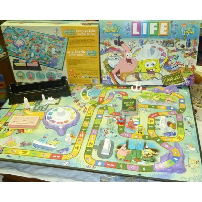 The game of LIFE Spongebob Squarepants edition